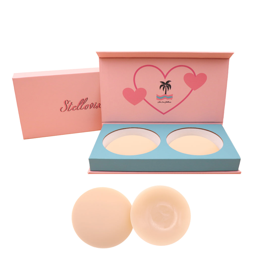 Stellovix Premium Quality Nipple Covers - Beige