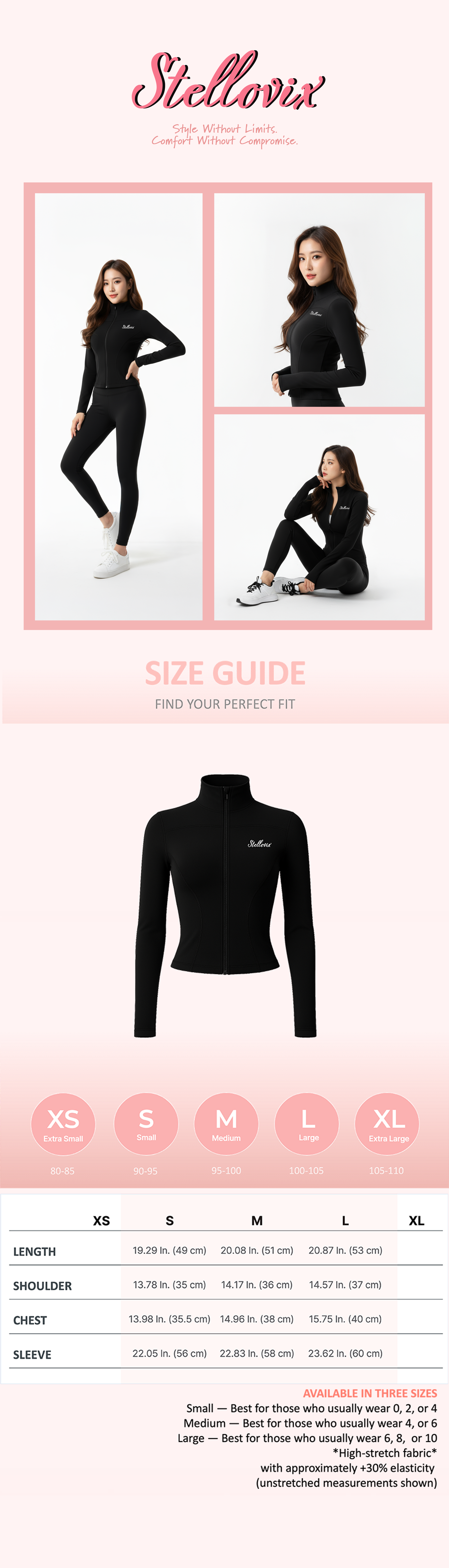 Stellovix Corelight Jacket - Black details