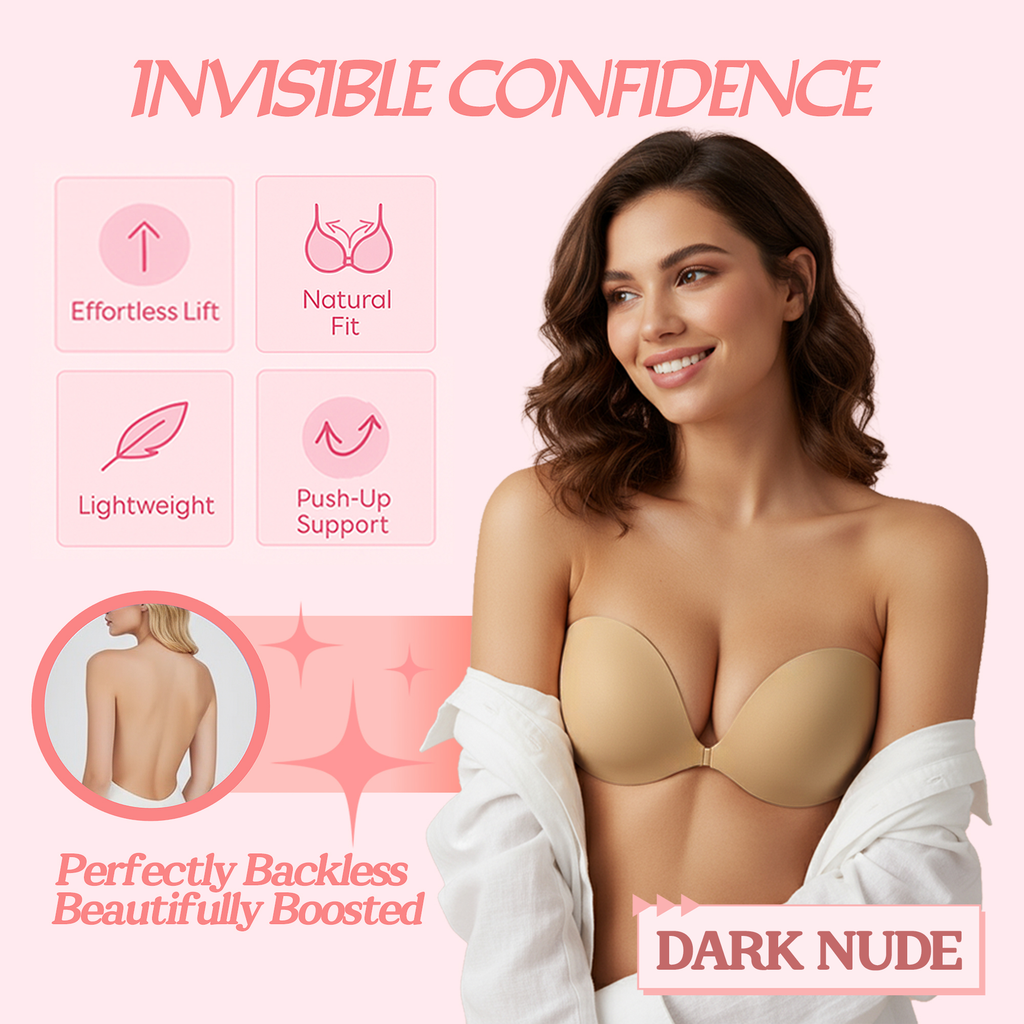 Stellovix Premium Quality Adhesive Bra - Dark Nude