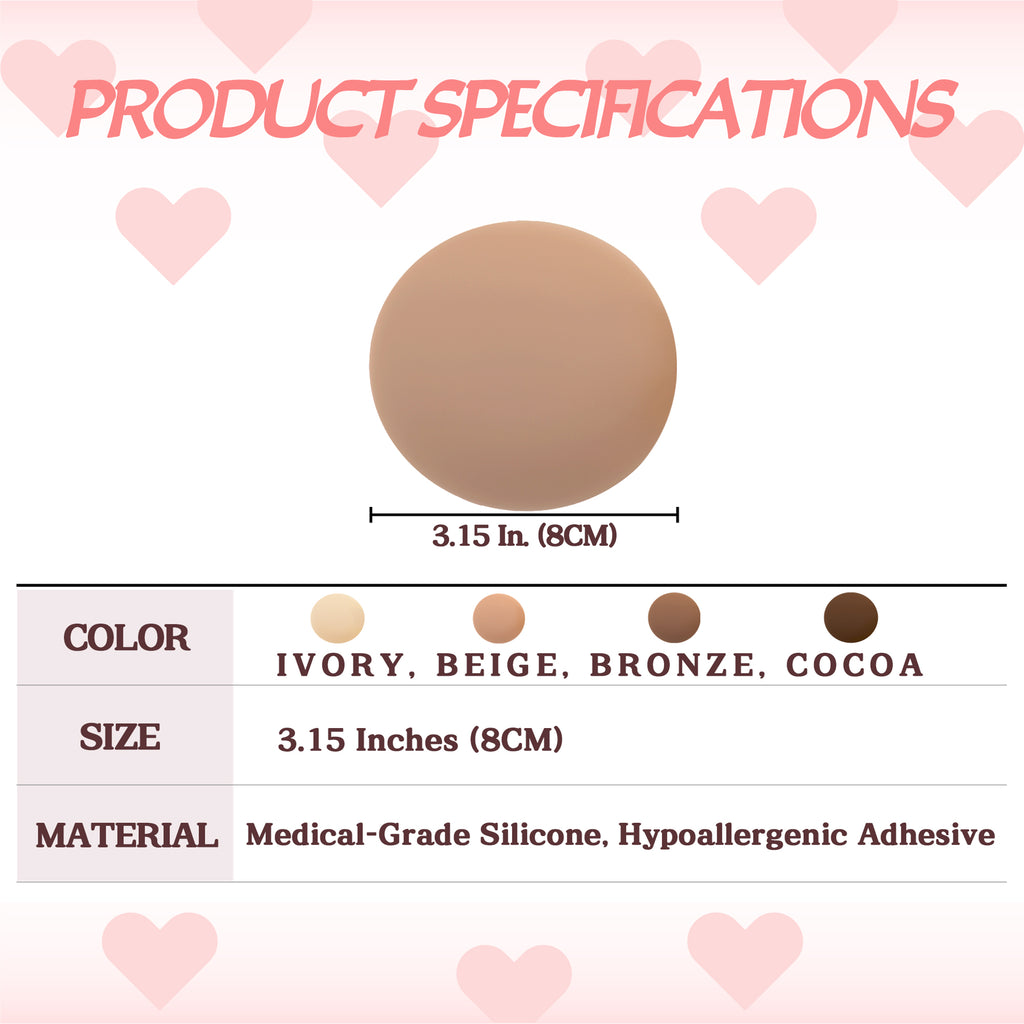 Stellovix Premium Quality Nipple Covers - Bronze
