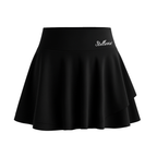 Stellovix Bella Skirt — premium women’s nylon-spandex flare skirt designed for effortless movement and elegant flow. Lightweight, flexible, and breathable activewear skirt perfect for yoga, tennis, and daily wear.