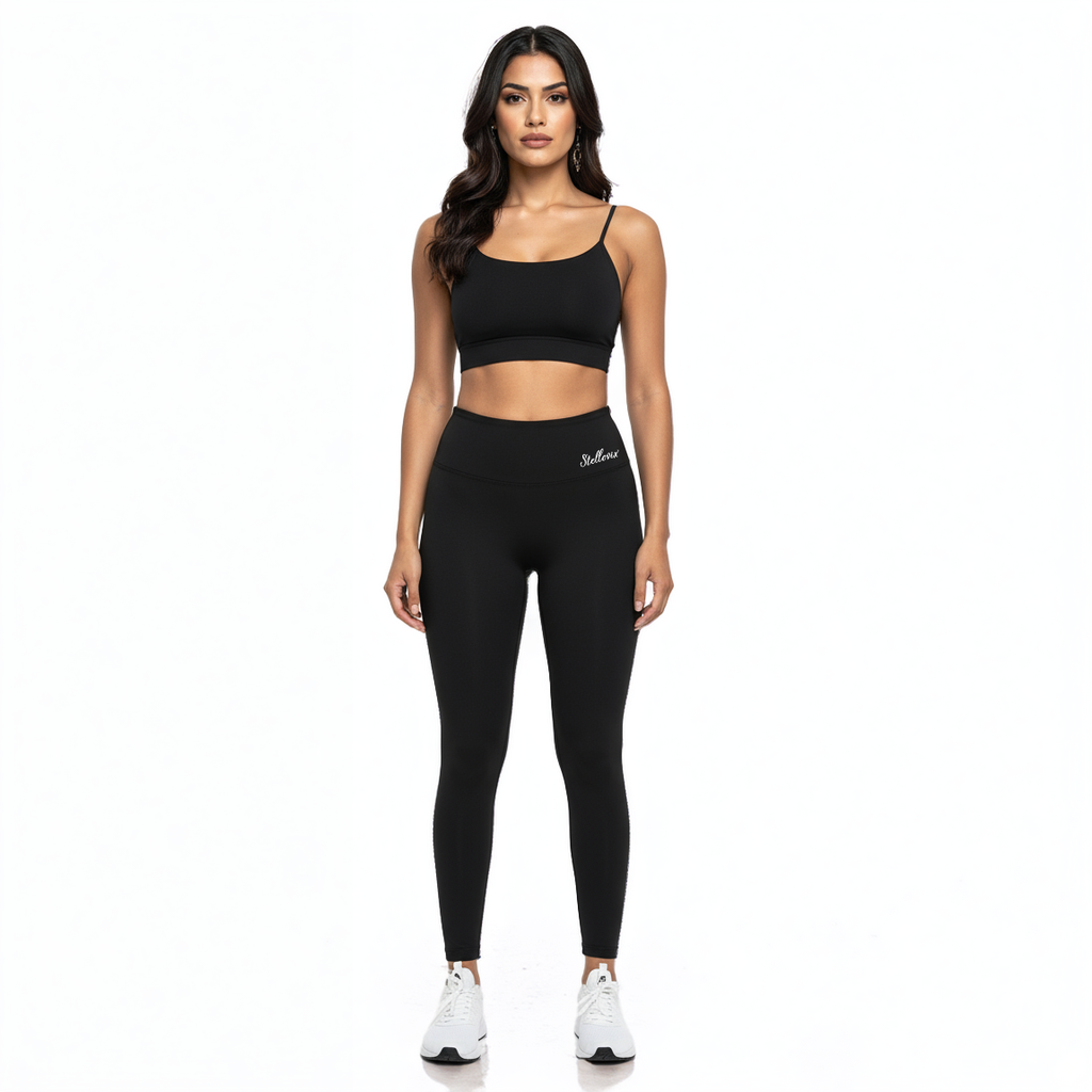 Stellovix Cerix Leggings — premium women’s poly-spandex activewear leggings designed for sleek support, stretch, and flexibility. Soft, breathable, high-performance yoga leggings perfect for workouts, training, and daily wear.