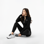 Stellovix Corelight Jacket — premium women’s lightweight poly-spandex yoga jacket designed for movement, layering, and everyday comfort. Breathable, stretchy activewear zip-up perfect for workouts, warm-ups, and casual daily wear.
