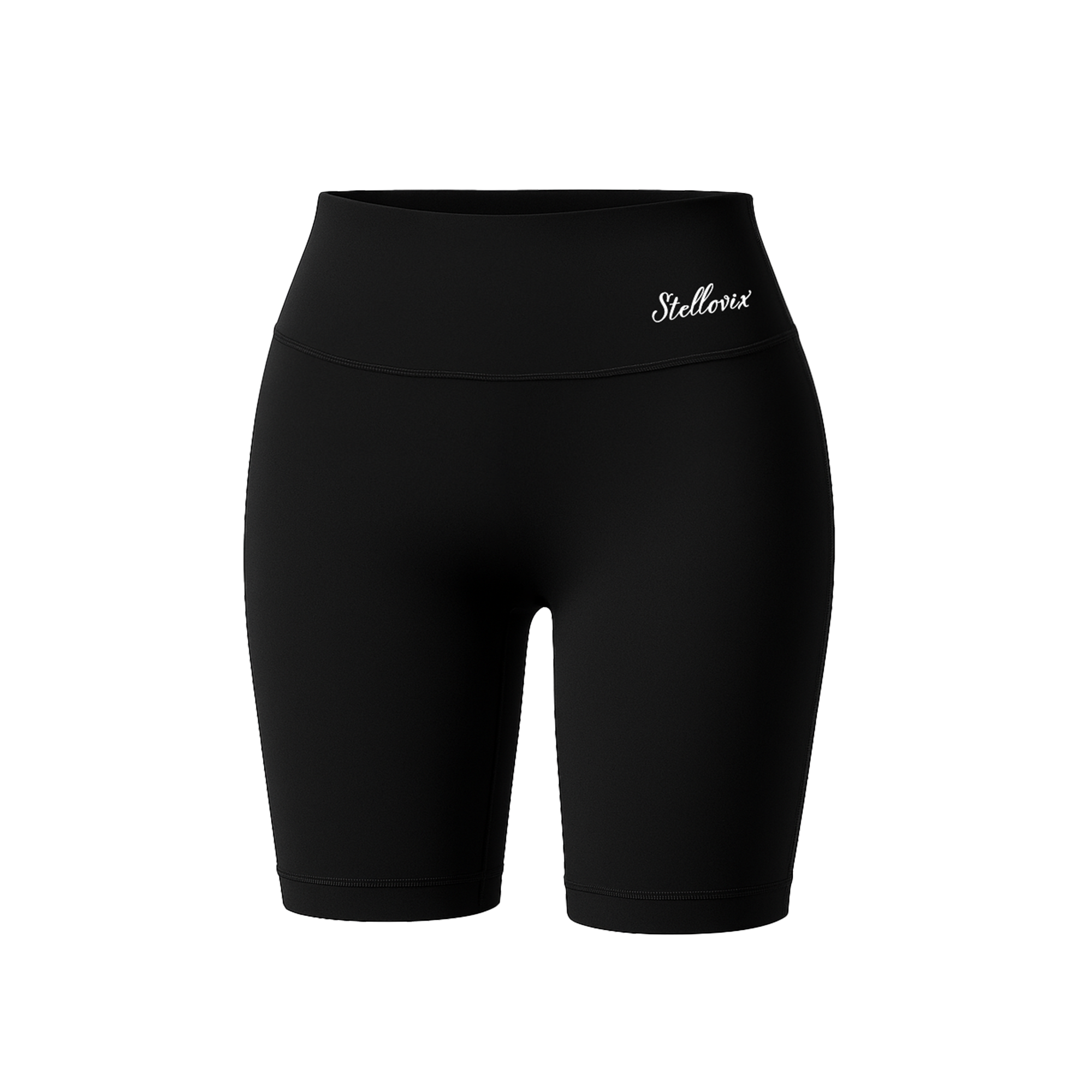 Stellovix flowy shorts for women made of soft high-performance nylon spandex, delivering a sleek sculpting fit, lightweight breathable comfort, quick-dry performance, and flexible movement for yoga, running, and daily wear.