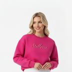 Stellovix High-Quality Oversized Sweatshirt — premium women’s pullover sweatshirt designed for cozy comfort and effortless style. Perfect for workouts, casual outings, travel, lounging, and daily wear. Soft, warm fabric with a relaxed, flexible fit that defines modern comfortwear. 