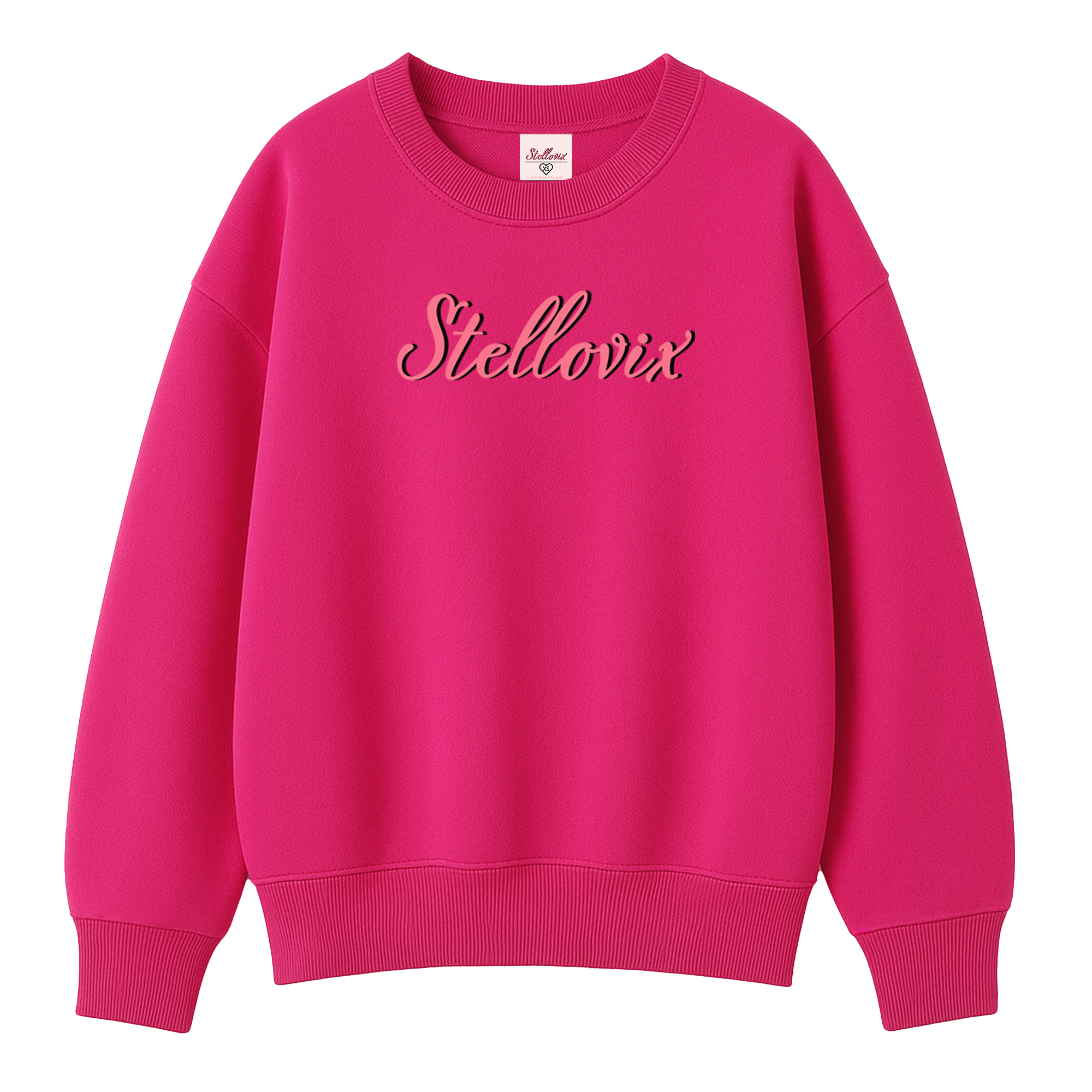 Stellovix High-Quality Oversized Sweatshirt — premium women’s pullover sweatshirt designed for cozy comfort and effortless style. Perfect for workouts, casual outings, travel, lounging, and daily wear. Soft, warm fabric with a relaxed, flexible fit that defines modern comfortwear.
